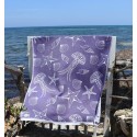 Fouta Fidji mauve