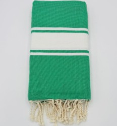 Jeté couple vert