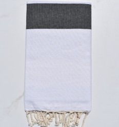 Fouta Monte Carlo gris anthracite