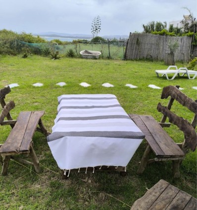 Fouta Monte Carlo gris anthracite