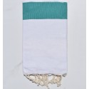 Fouta Monte Carlo vert sarcelle