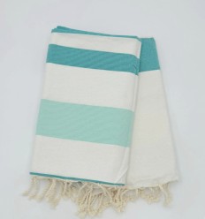 Fouta Monte Carlo vert sarcelle 2