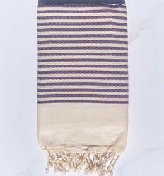 Mauve Zebra Fouta