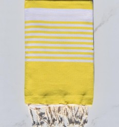 Fouta arthur jaune brillant