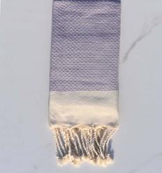 Fouta enfant pique-pique parme