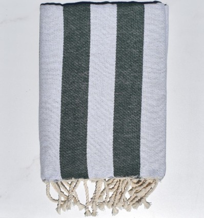 Fouta Alaska vert bouteille