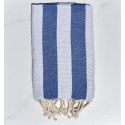 Fouta Alaska bleu roi