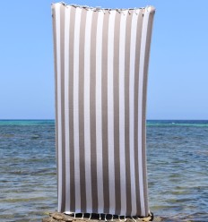 Fouta Alaska taupe
