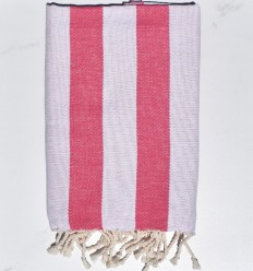 Fouta Alaska rose fuchsia 2