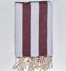 Fouta Alaska bordeaux 2