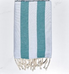Fouta Alaska vert sarcelle 2