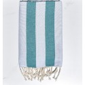 Fouta Alaska vert sarcelle