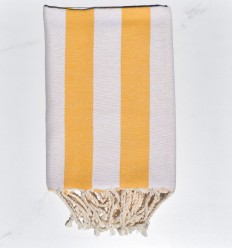 Fouta Alaska jaune foncé 2