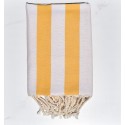 Fouta Alaska jaune foncé
