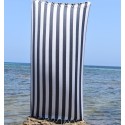 Fouta Alaska bleu nuit
