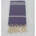 Fouta Mykonos violet