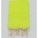 plain honeycomb flashy green beach towel