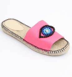 Mules Rose fluo 2