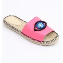 Mules Rose fluo