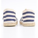 Espadrilles Rayées avec Motifs