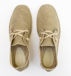 Espadrilles kaki à lacets 2