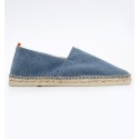 Espadrilles bleu denim