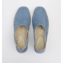 Espadrilles bleu denim