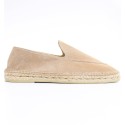 Espadrilles en daim beige