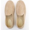 Espadrilles en daim beige