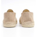 Espadrilles en daim beige