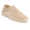 Espadrilles en daim beige