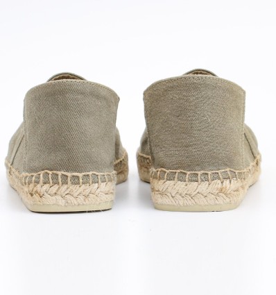 Espadrilles vert kaki