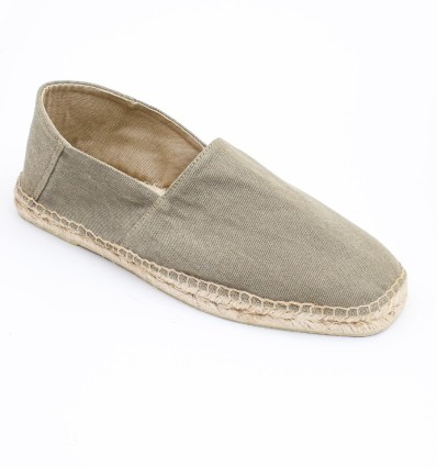 Espadrilles vert kaki
