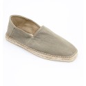 Espadrilles vert kaki