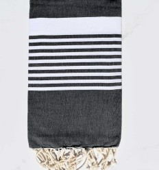 Fouta arthur noire