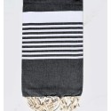 Fouta arthur noire
