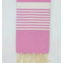 Fouta Arthur rose persan