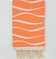 Fouta Hawaï Orange 2