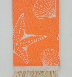 Fouta Fidji orange 2