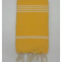 Fouta Mykonos jaune foncé