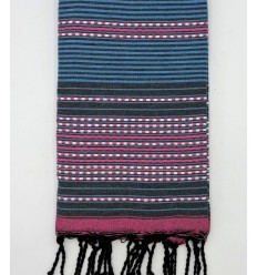 Fouta arabesque multicolore