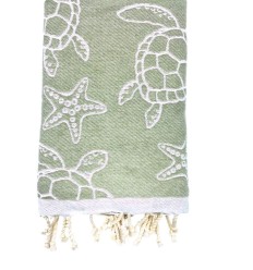Fouta Seychelles Kaki 2