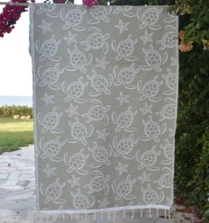 Fouta Seychelles Kaki