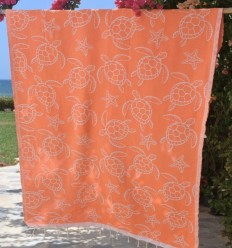 Fouta Seychelles Orange 2
