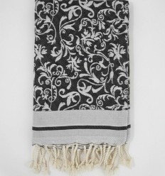 Fouta Victoria noire 2