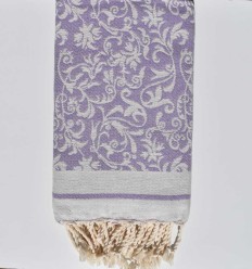 Fouta Victoria parme 2