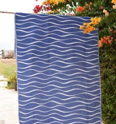 Fouta Hawaï Bleu 2