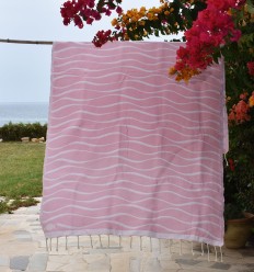 Fouta Hawaï Rose 2