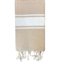 Fouta classique beige
