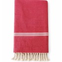 Jeté Mykonos rouge - Jeté de canapé, lit, plaid